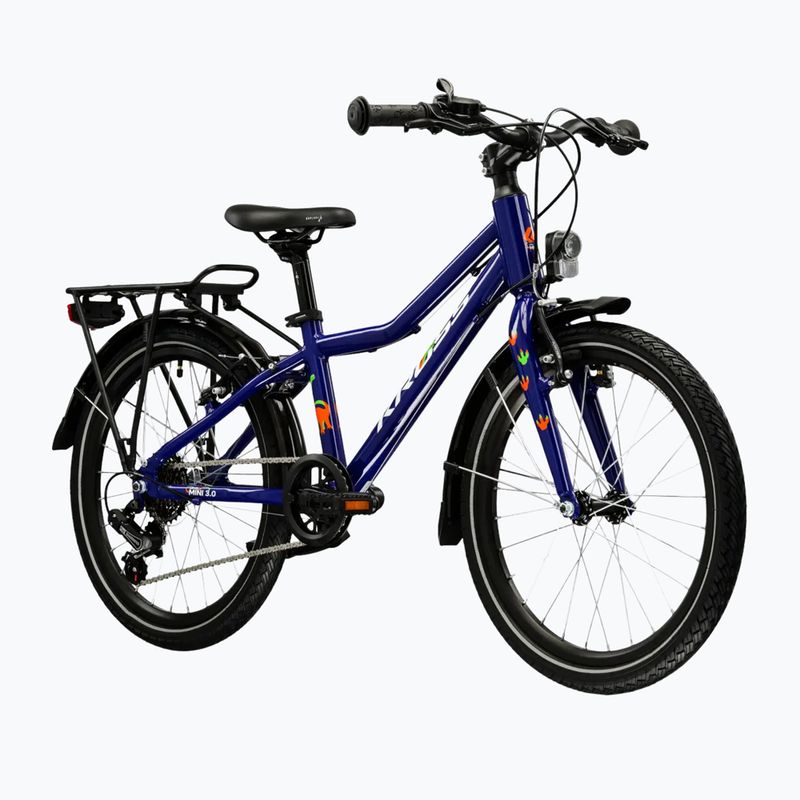 Vaikiškas dviratis KROSS Level Mini 3.0 Eq navy blue/white/gloss 2