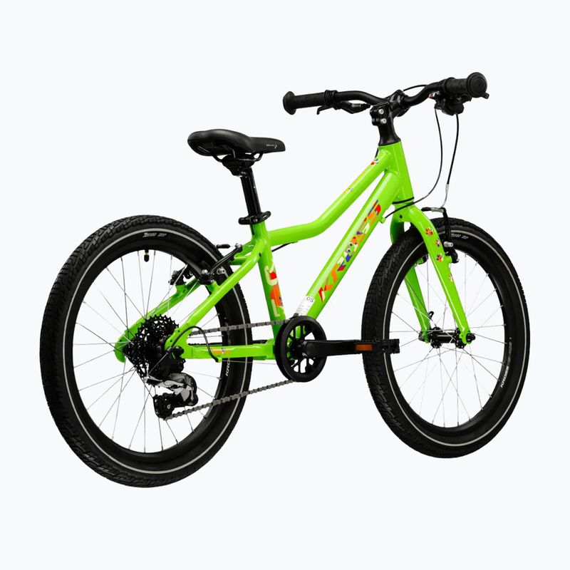 Vaikiškas dviratis KROSS Level Mini 3.0 green/orange/gloss 3