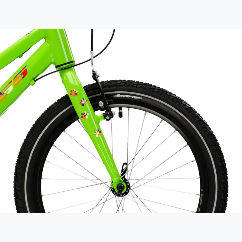 Vaikiškas dviratis KROSS Level Mini 3.0 green/orange/gloss 6