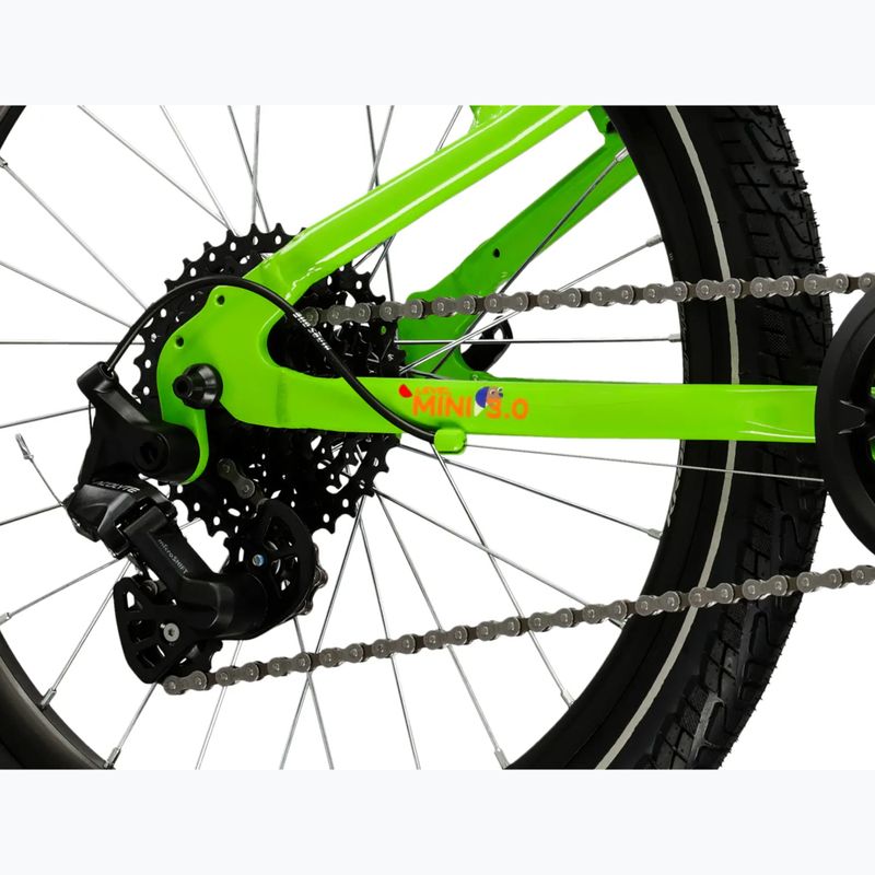 Vaikiškas dviratis KROSS Level Mini 3.0 green/orange/gloss 7