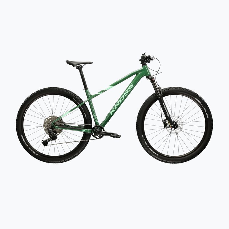 Kalnų dviratis KROSS Level 5.0 green/green/gloss