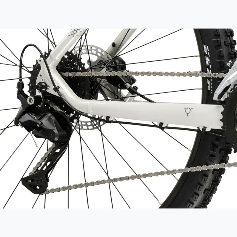 Kalnų dviratis KROSS Hexagon 5.0 27.5" 2025 grey/grey/gloss 8