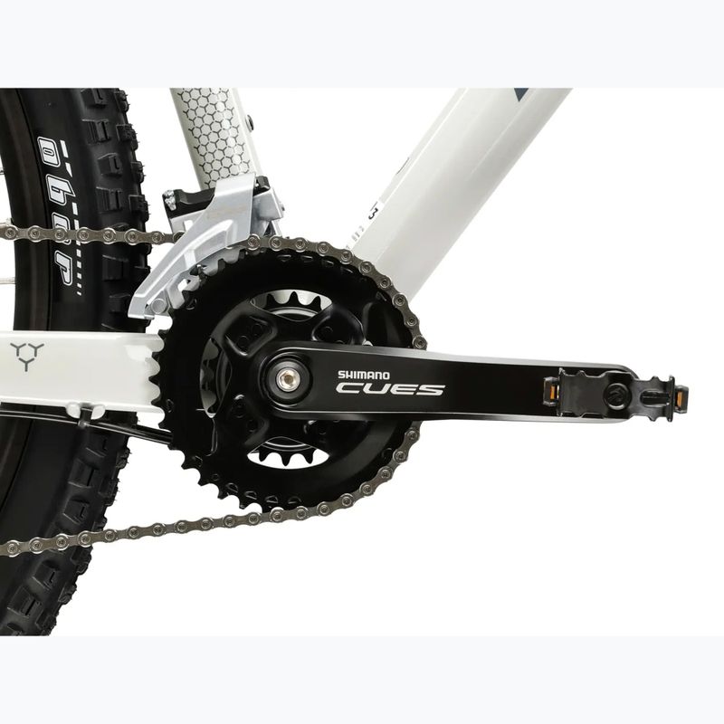 Kalnų dviratis KROSS Hexagon 5.0 27.5" 2025 grey/grey/gloss 10