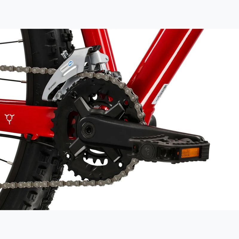 Kalnų dviratis KROSS Hexagon 4.0 29" red/silver/gloss 9