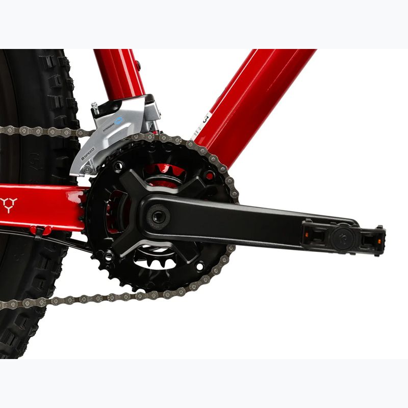 Kalnų dviratis KROSS Hexagon 4.0 29" red/silver/gloss 10