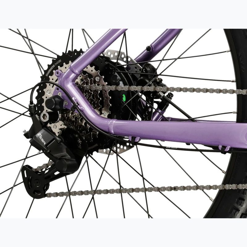 Moteriškas elektrinis dviratis KROSS Lea Boost 1.0 522Wh purple/pink/gloss 8