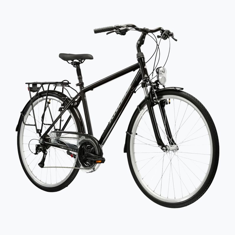 Žygio dviratis KROSS Explorer 2.0 black/silver/gloss 2