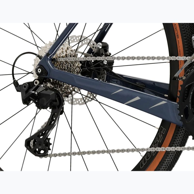 Gravel dviratis KROSS Esker 8.0 navy/blue/gloss 9