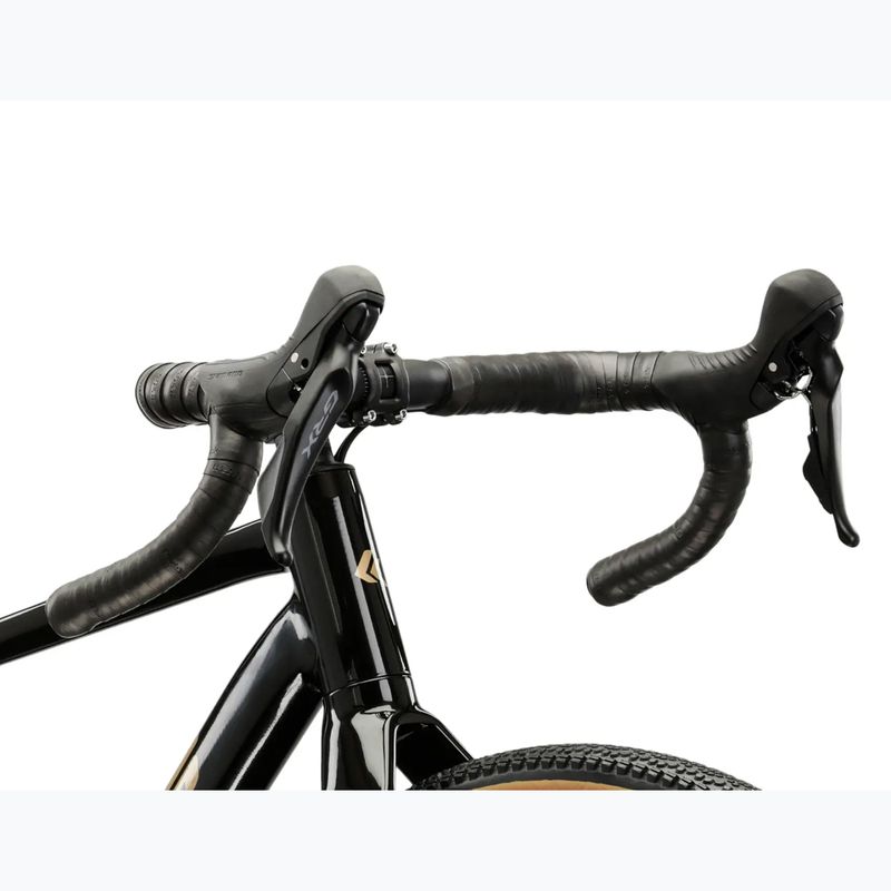 Gravel dviratis KROSS Esker 6.0 black/gold/gloss 5