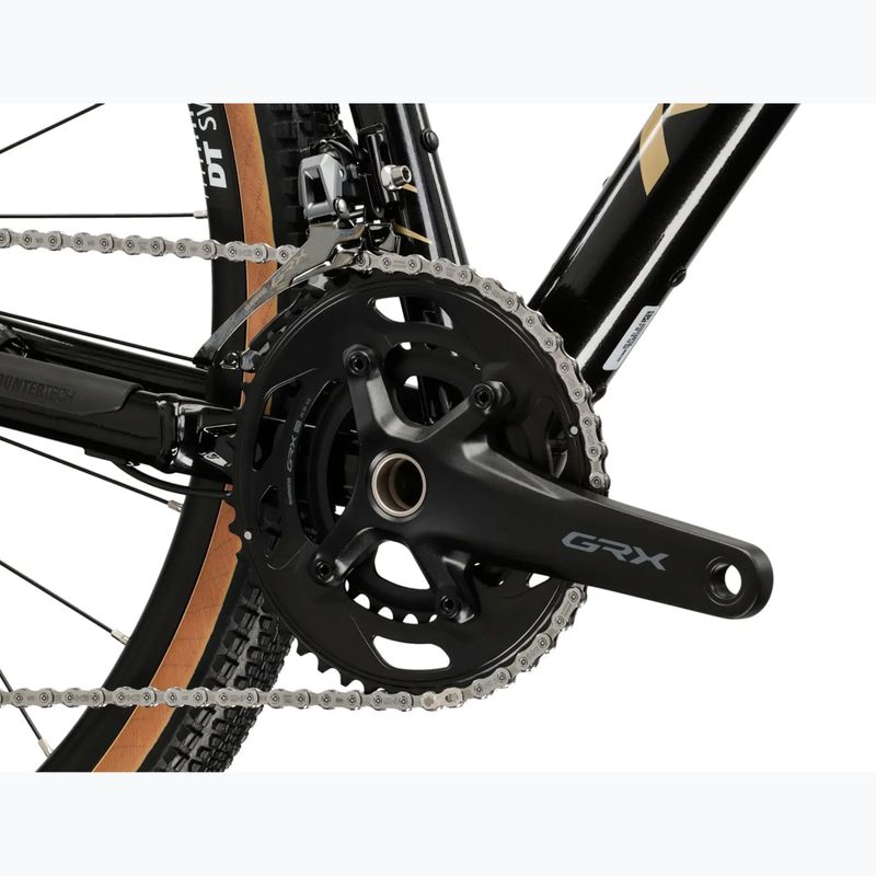 Gravel dviratis KROSS Esker 6.0 black/gold/gloss 10