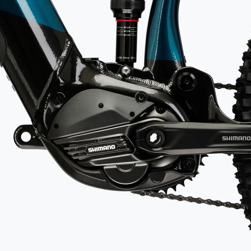 Elektrinis dviratis KROSS Grist Boost 2.0 el. 630 Wh turquoise/black/glossy 12