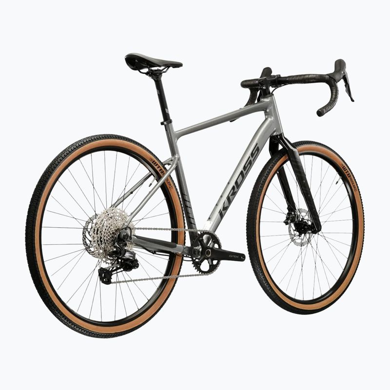Gravel dviratis KROSS Esker 5.0 grey/graphite 3