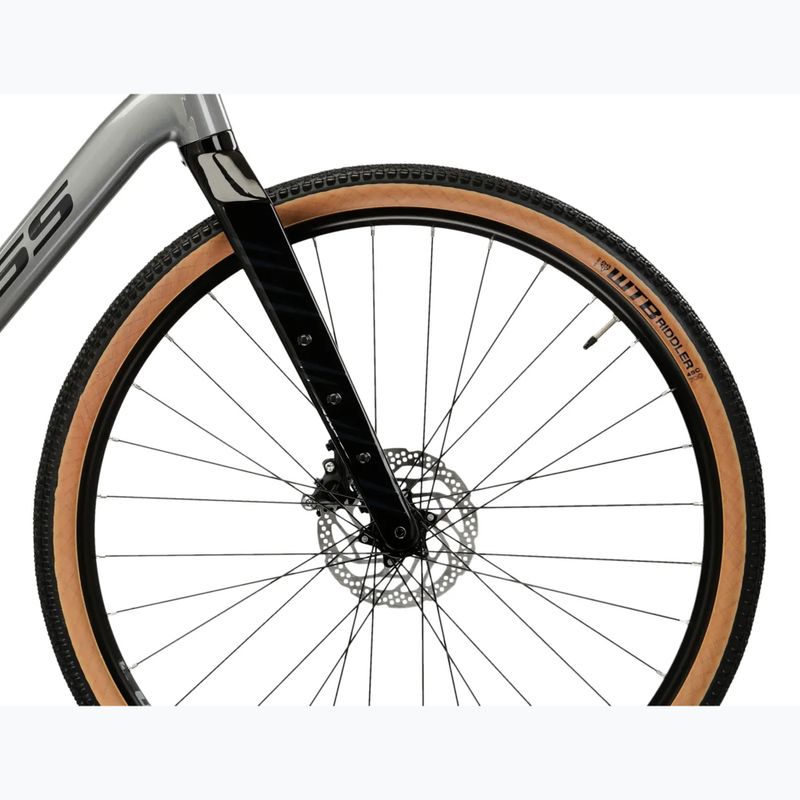 Gravel dviratis KROSS Esker 5.0 grey/graphite 7
