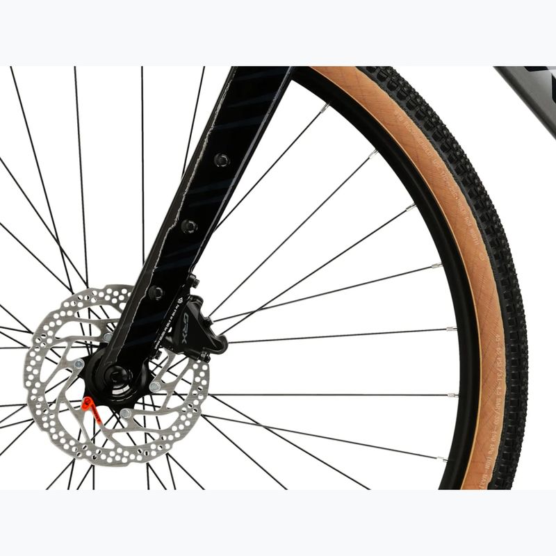 Gravel dviratis KROSS Esker 5.0 grey/graphite 8