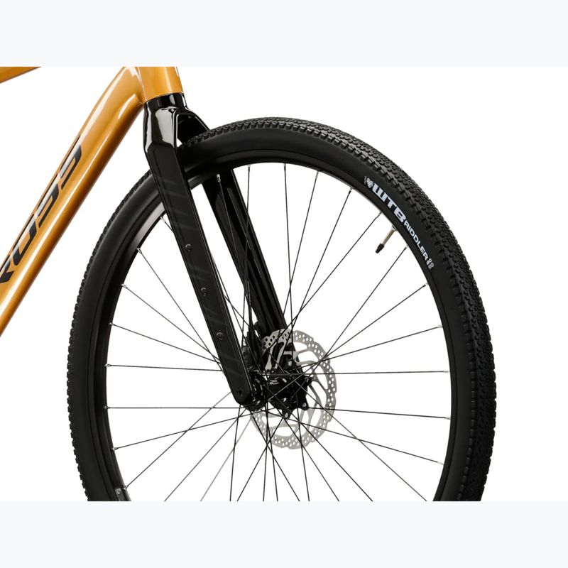 Gravel dviratis KROSS Esker 5.0 gold/graphite 6