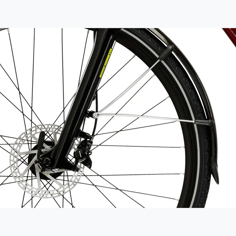 Vyriškas žygio dviratis KROSS Trans 4.0 ruby/black/gloss 7