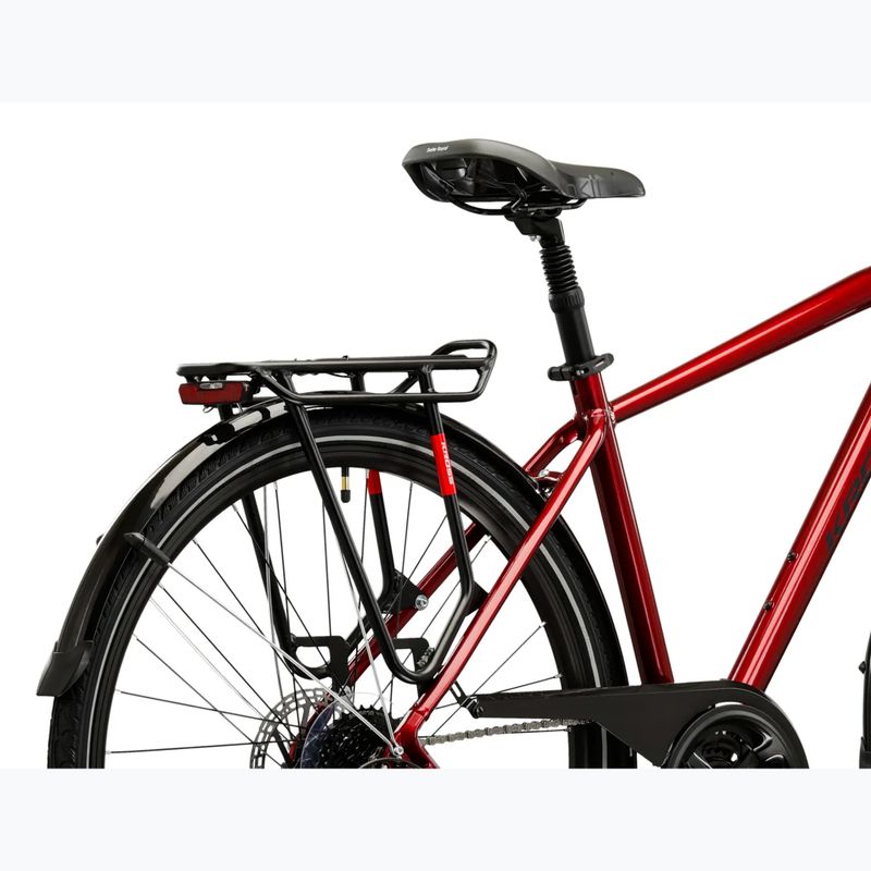 Vyriškas žygio dviratis KROSS Trans 4.0 ruby/black/gloss 11