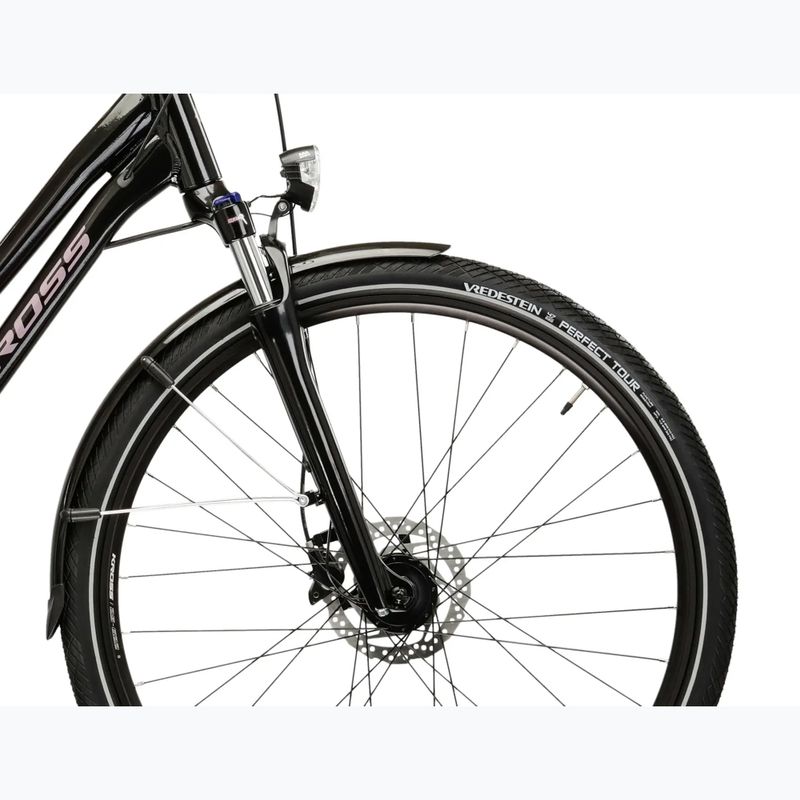 Moteriškas žygio dviratis KROSS Trans 7.0 In black/pink/gloss 6