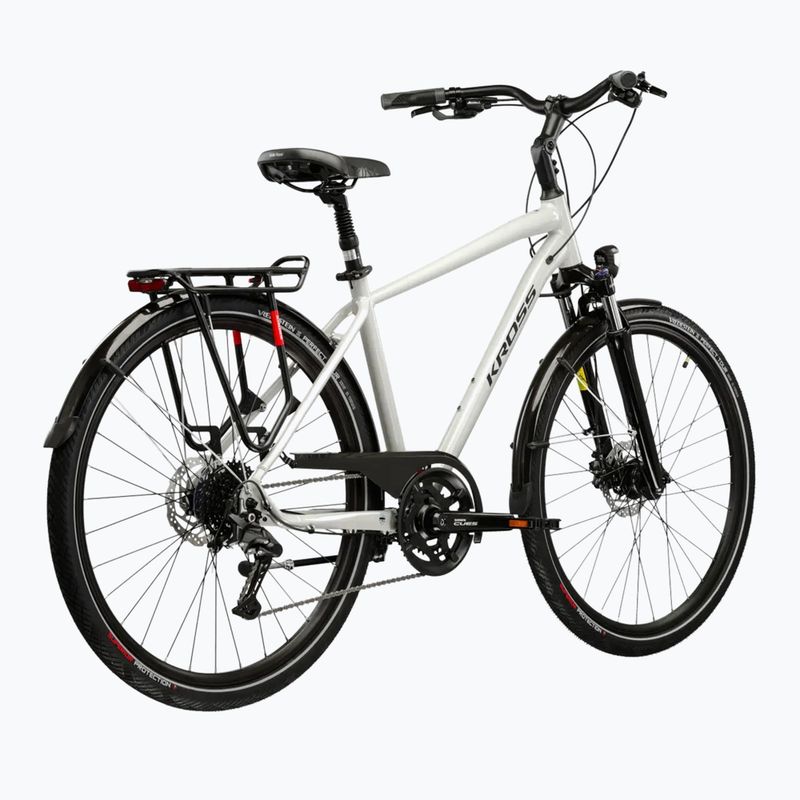 Žygio dviratis KROSS Trans 5.0 grey/navy blue/gloss 3