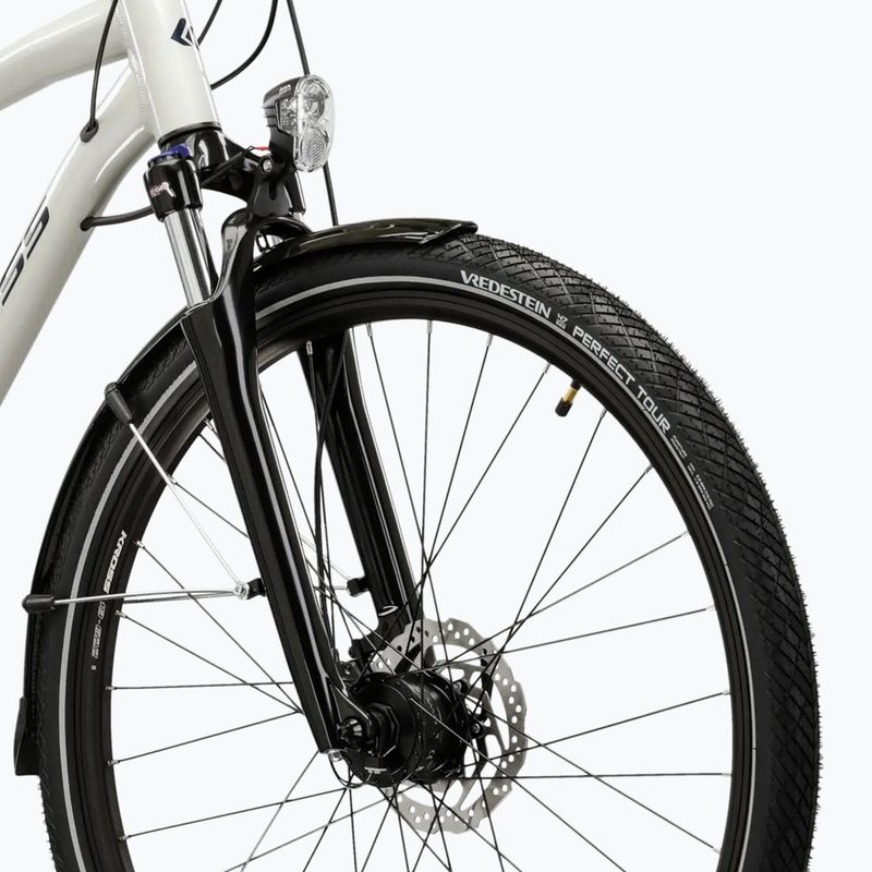Žygio dviratis KROSS Trans 5.0 grey/navy blue/gloss 5