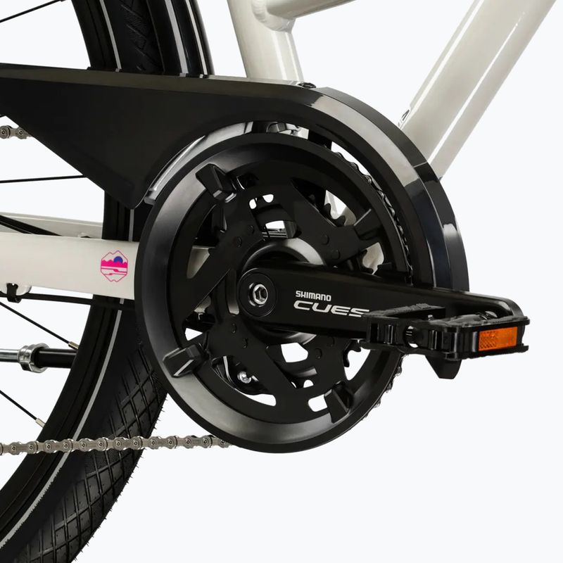 Moteriškas žygio dviratis KROSS Trans 5.0 In grey/pink/gloss 9