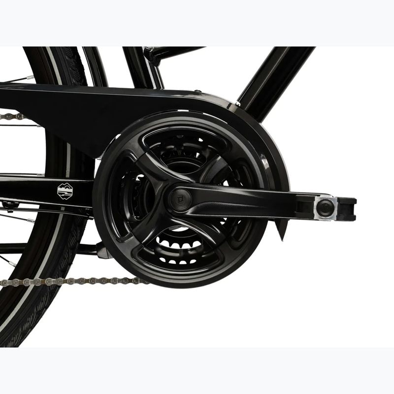 Moteriškas žygio dviratis KROSS Trans 4.0 In black/silver/gloss 10