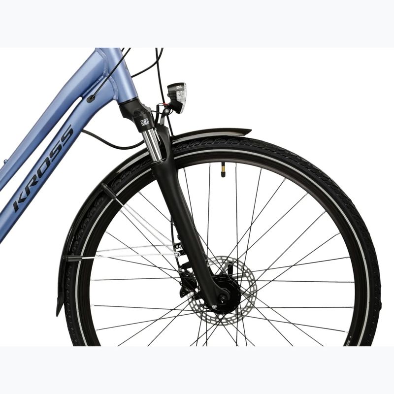 Moteriškas žygio dviratis KROSS Trans 4.0 In blue/black/matte 6