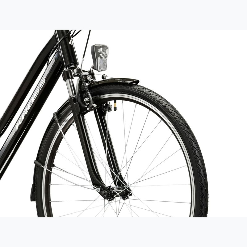 Moteriškas žygio dviratis KROSS Trans 1.0 In black/silver/gloss 5