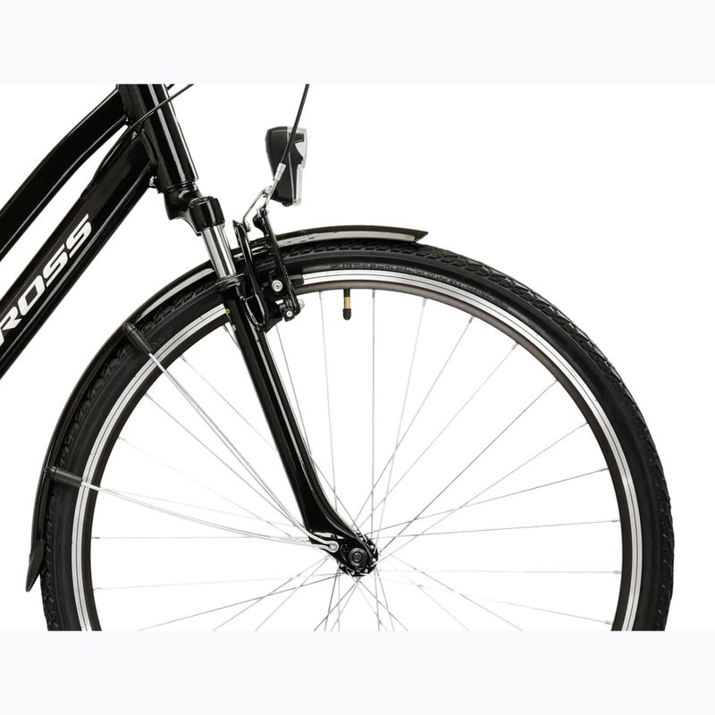 Moteriškas žygio dviratis KROSS Trans 1.0 In black/silver/gloss 6