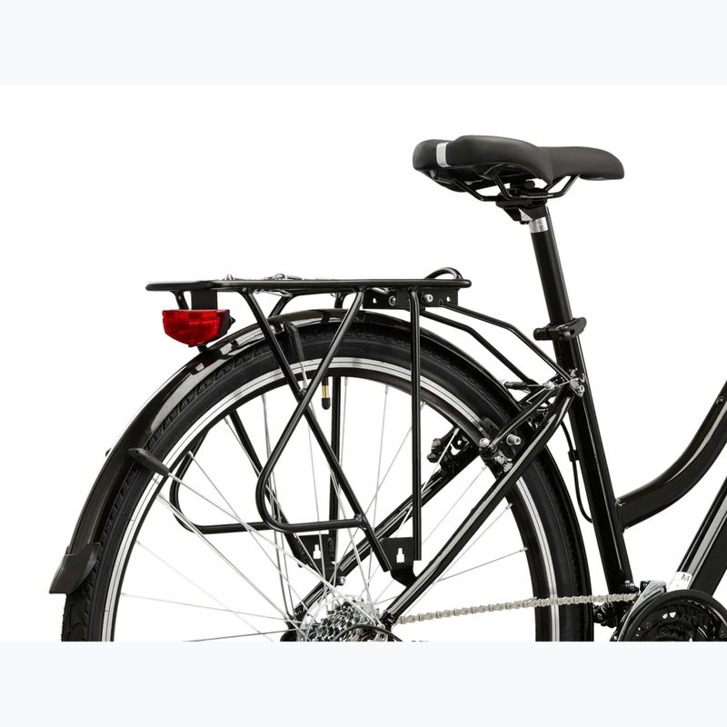 Moteriškas žygio dviratis KROSS Trans 1.0 In black/silver/gloss 10