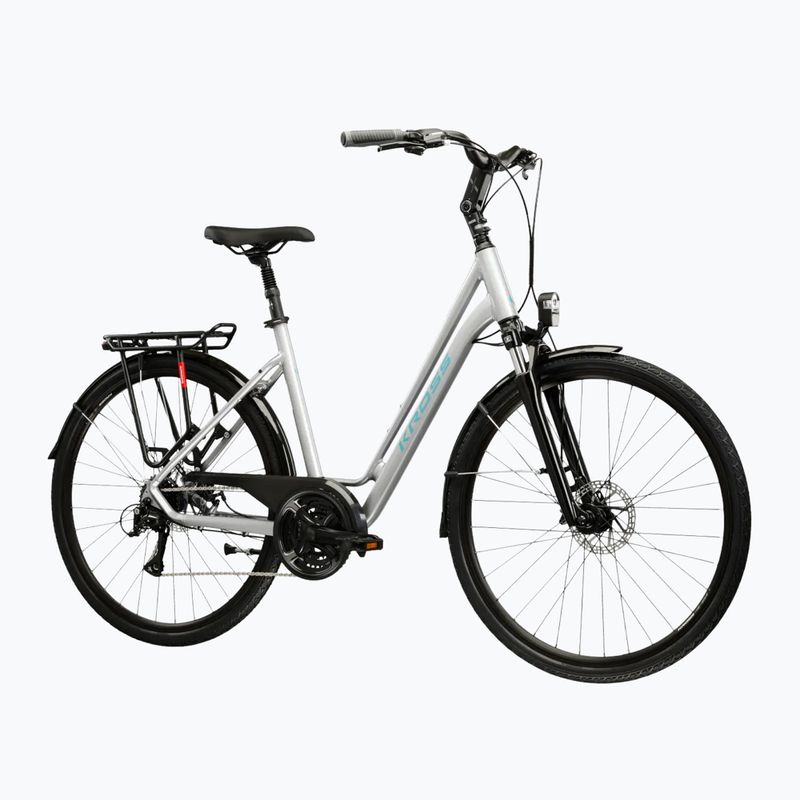 Miesto dviratis KROSS Sentio 3.0 silver/steel/gloss 2