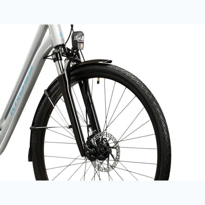 Miesto dviratis KROSS Sentio 3.0 silver/steel/gloss 5