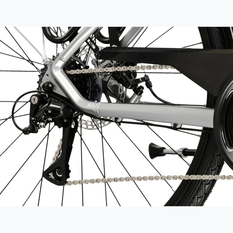 Miesto dviratis KROSS Sentio 3.0 silver/steel/gloss 7