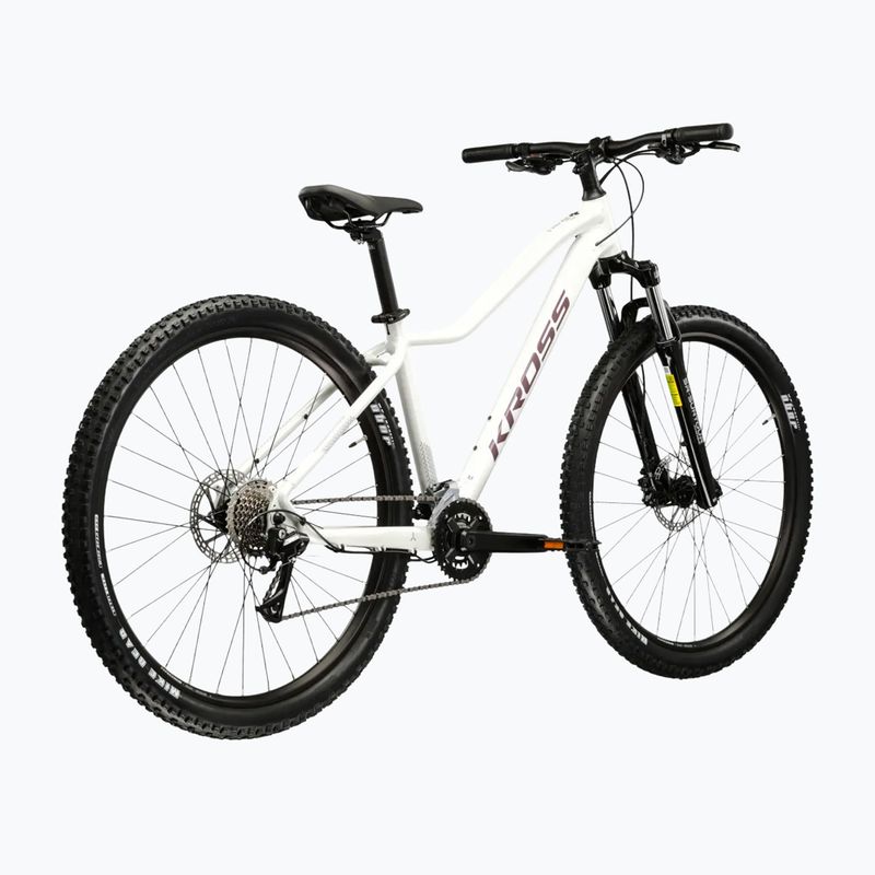 Moteriškas kalnų dviratis KROSS Lea 4.0 In 27.5 white/purple/gloss 3