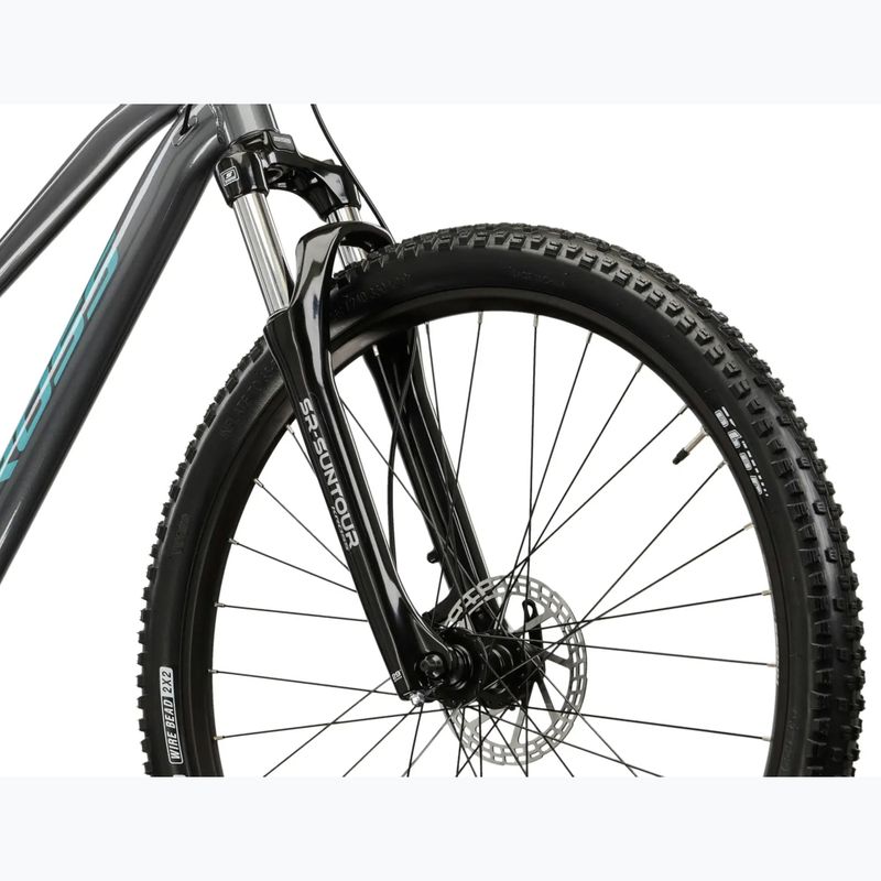 Moteriškas kalnų dviratis KROSS Lea 4.0 In 27.5 grey/turquoise/gloss 5
