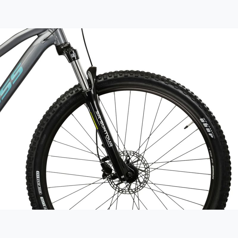 Moteriškas kalnų dviratis KROSS Lea 4.0 In 27.5 grey/turquoise/gloss 6