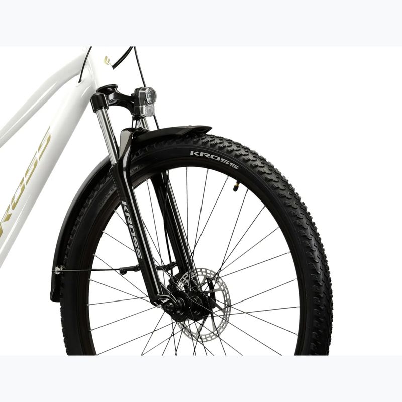 Moteriškas kalnų dviratis KROSS Lea 2.0 Eq W 27.5 white/gold/gloss 5