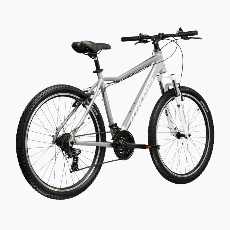 Moteriškas kalnų dviratis KROSS Lea 1.0 silver/white/gloss 3