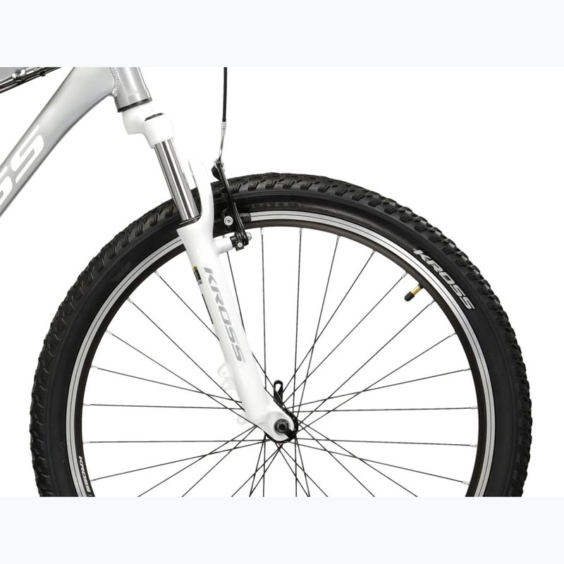 Moteriškas kalnų dviratis KROSS Lea 1.0 silver/white/gloss 6