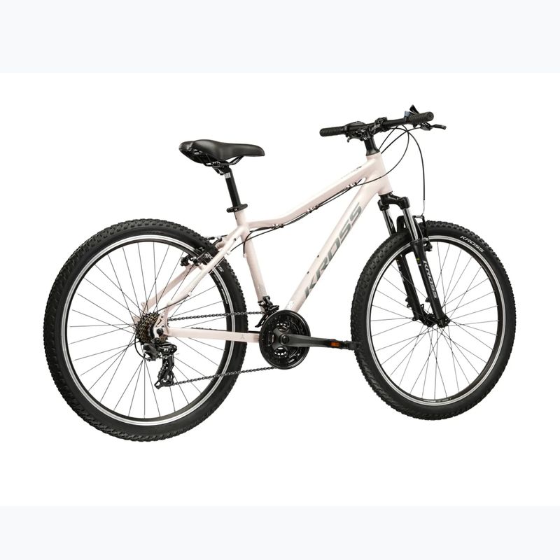 Moteriškas kalnų dviratis KROSS Lea 1.0 pink/grey/matte 3