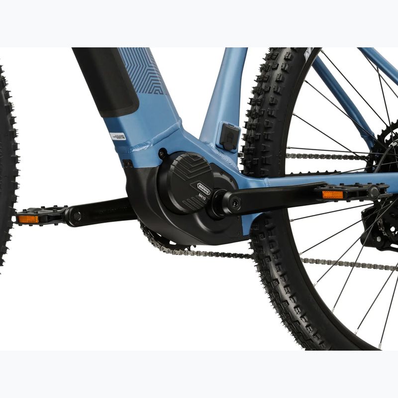 Moteriškas elektrinis dviratis KROSS Influx Hyb 1.0 720Wh blue/graphite/matte 10