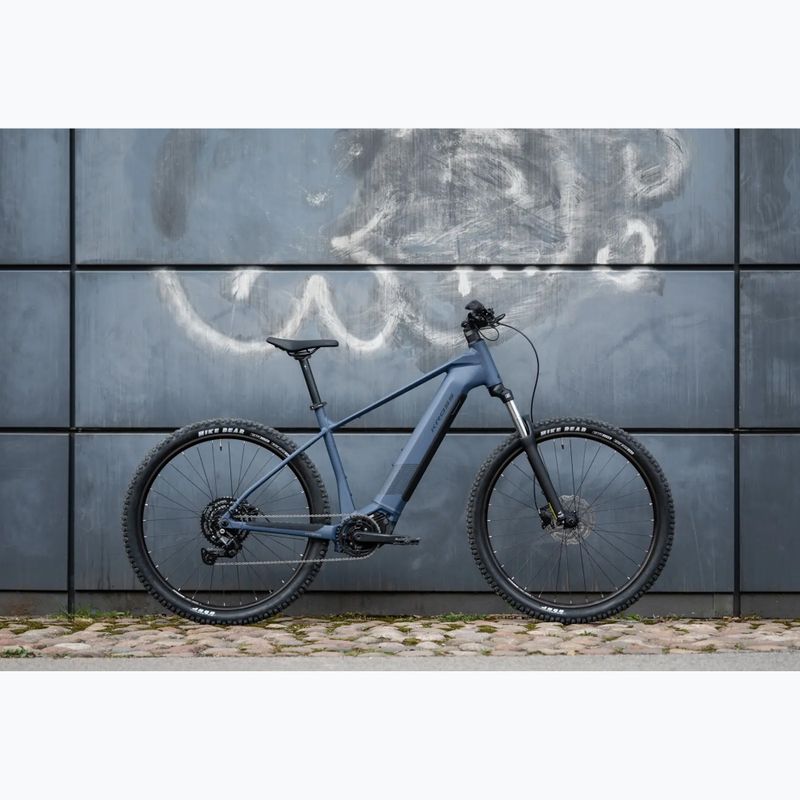 Moteriškas elektrinis dviratis KROSS Influx Hyb 1.0 720Wh blue/graphite/matte 14