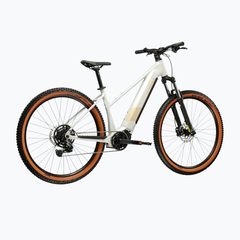 Moteriškas elektrinis dviratis KROSS Influx Hyb 1.0 720Wh grey/gold/gloss 3