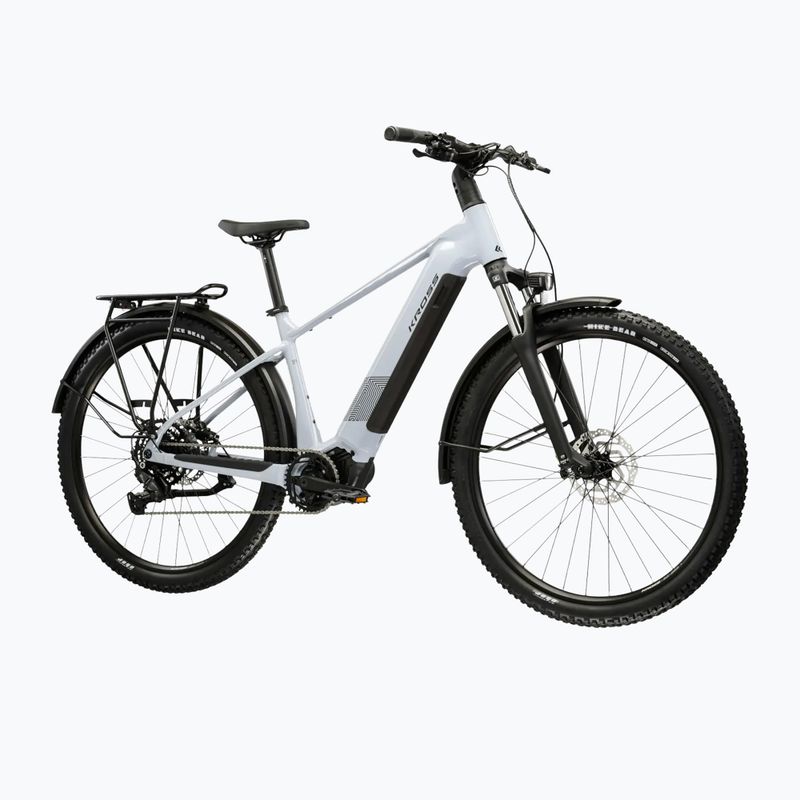Elektrinis dviratis KROSS Influx Suv Hybrid 1.0 820 el. grey/graphite/gloss 2