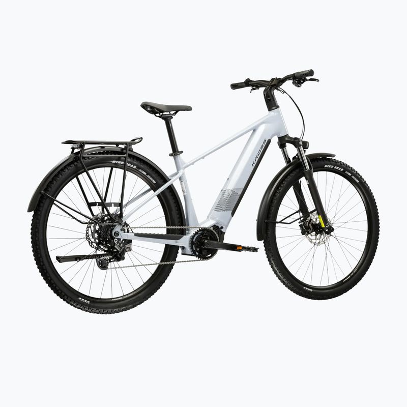 Elektrinis dviratis KROSS Influx Suv Hybrid 1.0 820 el. grey/graphite/gloss 3