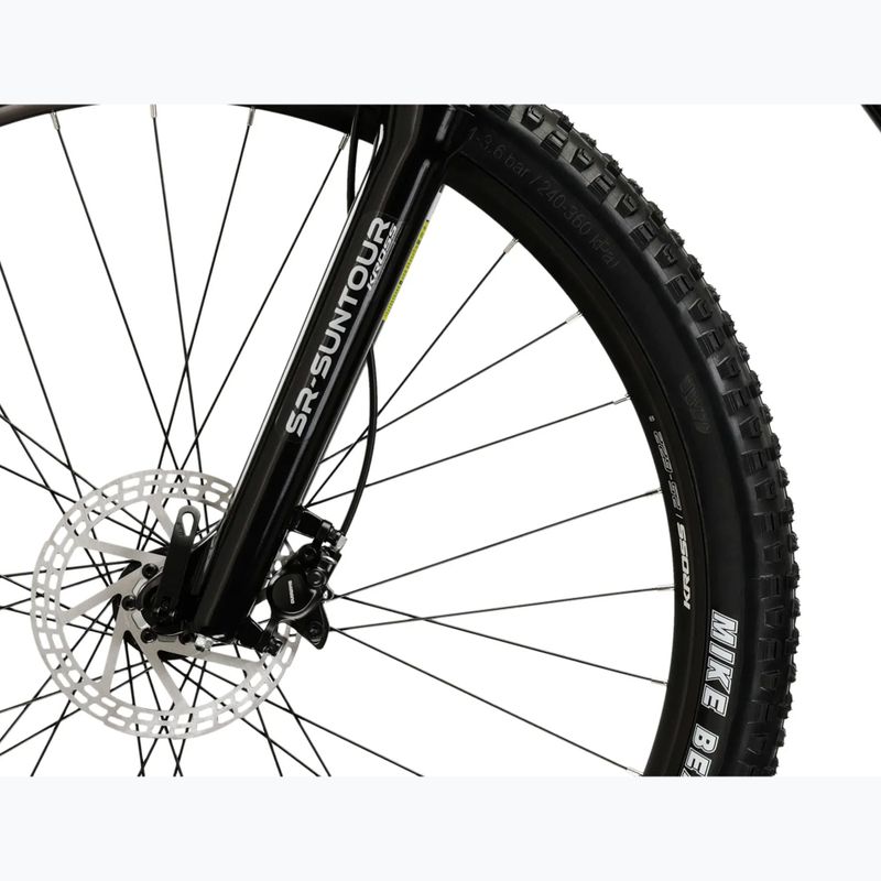 Kalnų dviratis KROSS Hexagon 5.0 27.5" black/silver/gloss 7