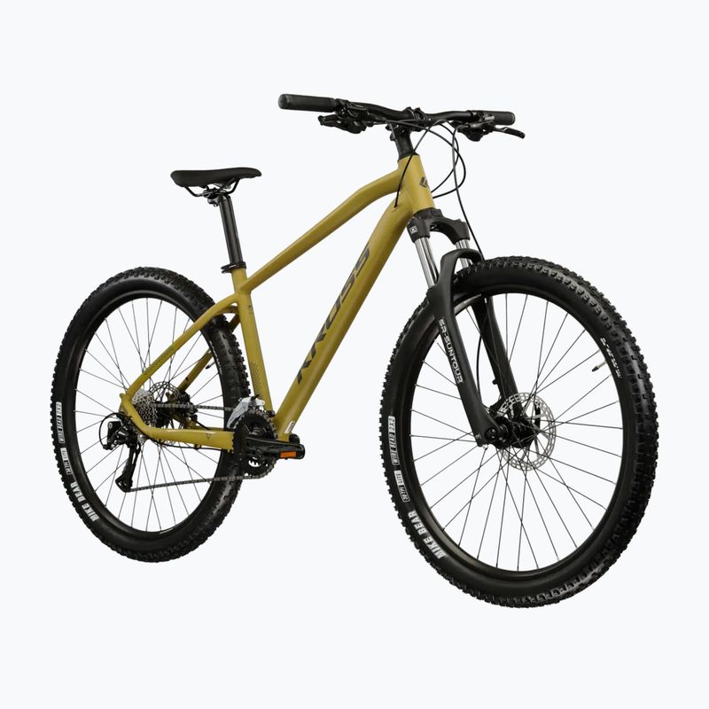 Kalnų dviratis KROSS Hexagon 4.0 27,5" brown/dark grey/matte 2