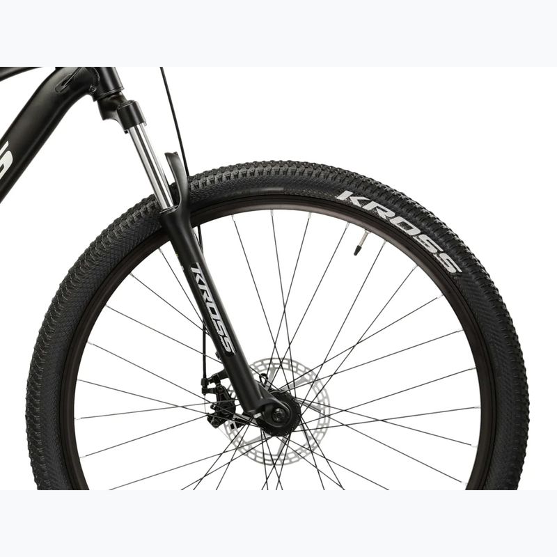Kalnų dviratis KROSS Hexagon 3.0 29" black/silver/matte 6
