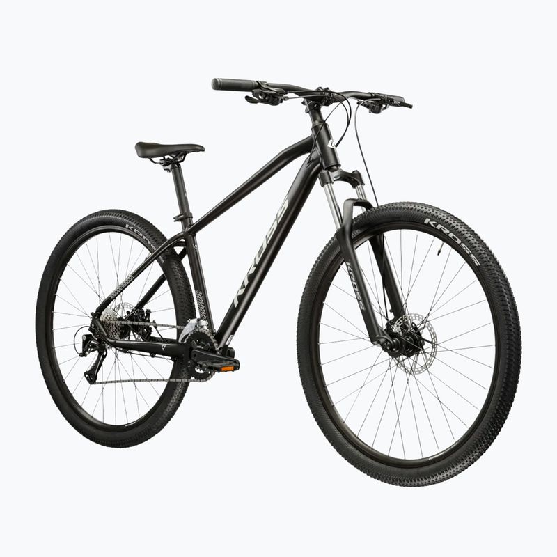 Kalnų dviratis KROSS Hexagon 3.0 27,5" black/silver/matte 2