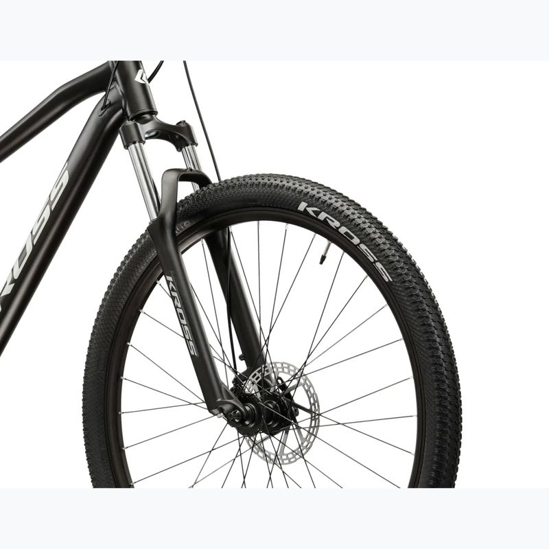 Kalnų dviratis KROSS Hexagon 3.0 27,5" black/silver/matte 5